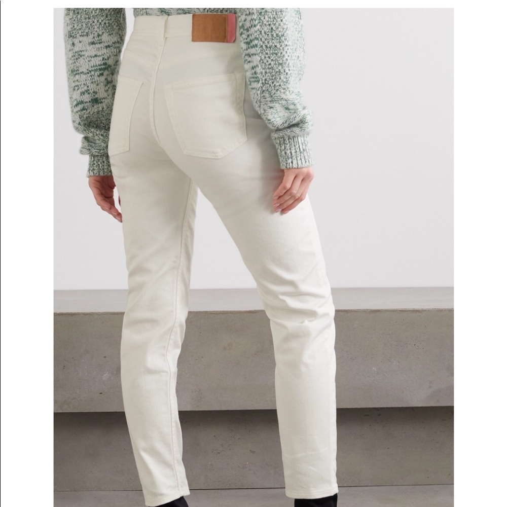 Acne studios white jeans